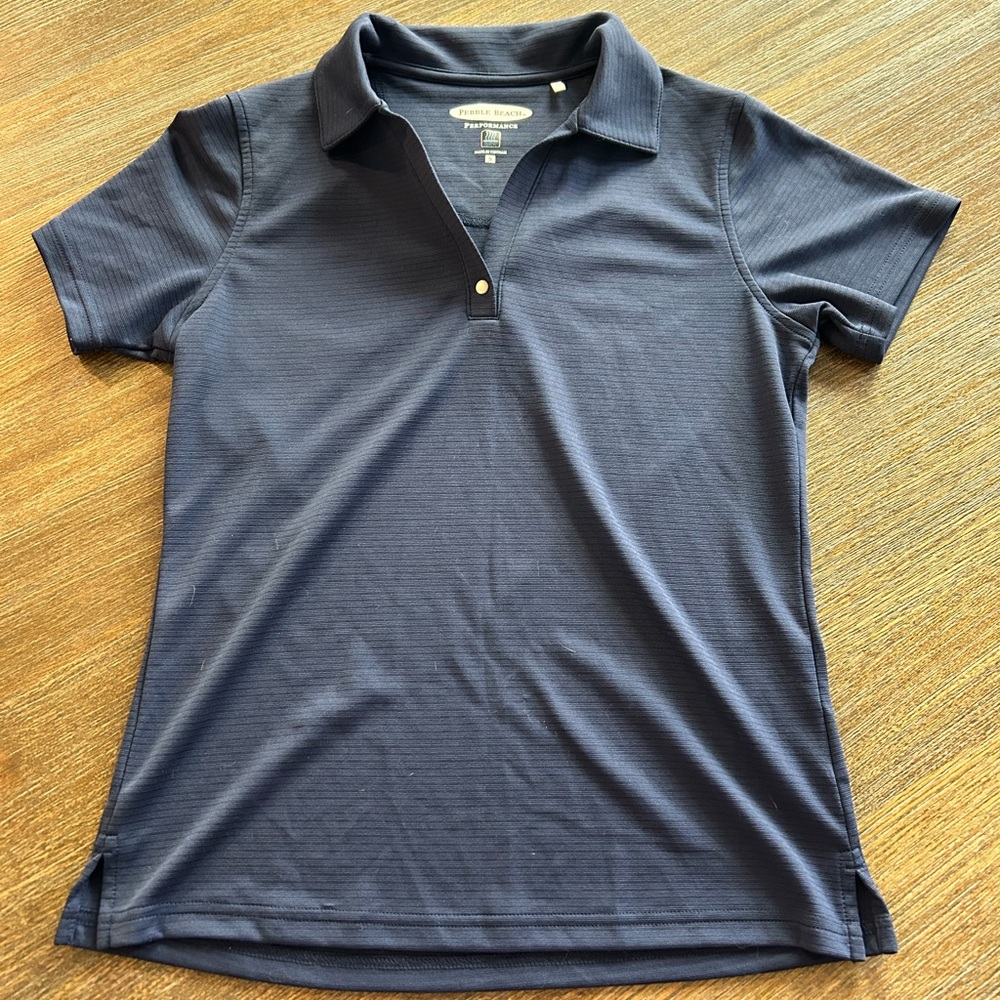 Pebble Beach Women's Navy Polo Shirt